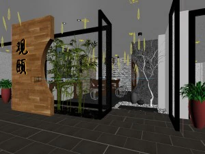 business - retail - shop - 3311 3D Model