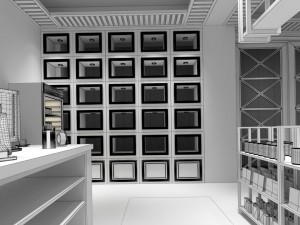 business - retail - shop 9411 3D Модель