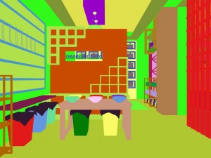 business - retail - shop 9411 3D Модель