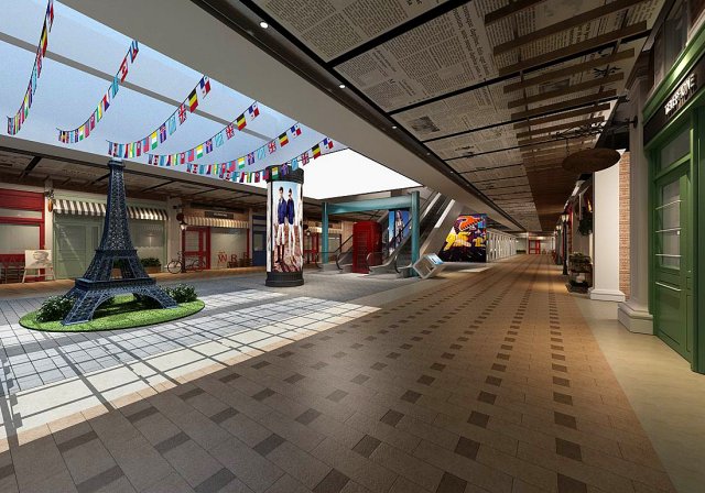 business - retail - shop 9431 Modelo 3D .c4d .max .obj .3ds .fbx .stl .blend 