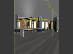 business - doors - sales showroom 01 3D Model
