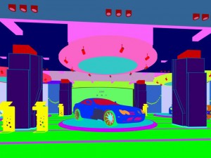 business - shop - auto showroom - 9454 3D 모델