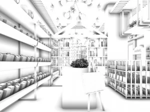 business - shop 9418 3D Model