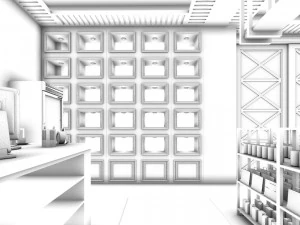 business - shop 9418 3D Model
