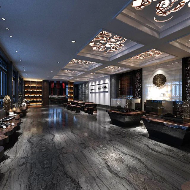 business - shop - tea shop - 9435 3D Model .c4d .max .obj .3ds .fbx .stl .blend
