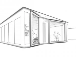 business - shop - clothing store - 9435 3D Model