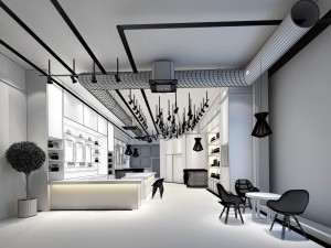 business - shop - coffee shop - 9435 3D Model