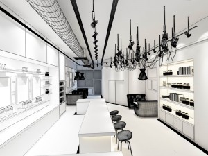 business - shop - coffee shop - 9435 3D Model