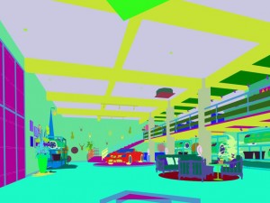 business - shop - automotive exhibition hall - 9409 3D Model