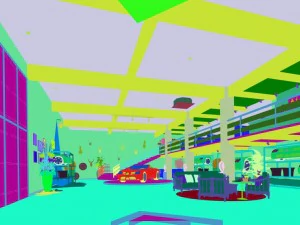 business - shop - automotive exhibition hall - 9409 3D Model