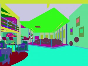 business - shop - automotive exhibition hall - 9409 3D Model