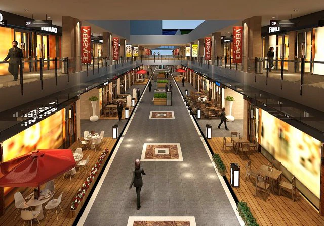 бизнес - магазин - торговая улица - 9410 3D Модель .c4d .max .obj .3ds .fbx .stl .blend 