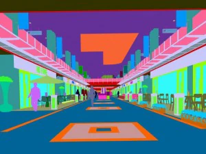 бизнес - магазин - торговая улица - 9410 3D Модель