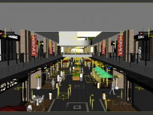 бизнес - магазин - торговая улица - 9410 3D Модель