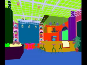 zaak - winkel - fruitwinkel - 9414 3D Model