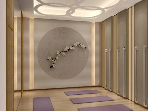 business - shop - yoga room - 9426 3D Model