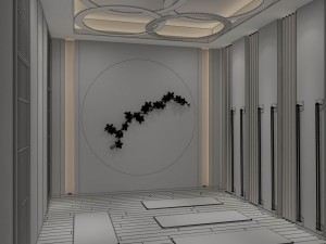 business - shop - yoga room - 9426 3Dモデル