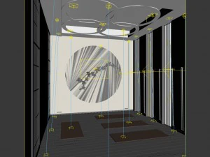 business - shop - yoga room - 9426 3D Model