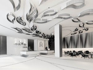 business - commercial - exhibition room - 9305 3D Model