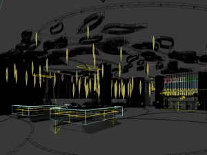 business - commercial - exhibition room - 9305 3D Model