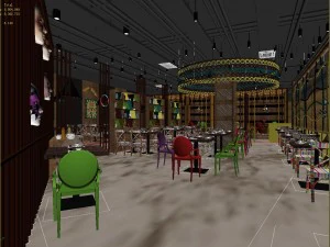 business - commercial - exhibition room - 9402 3D Model