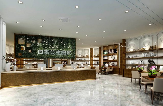 business - commercial - exhibition hall - 9404 3D Model .c4d .max .obj .3ds .fbx .stl .blend