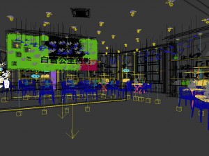 business - commercial - exhibition hall - 9404 3D Model