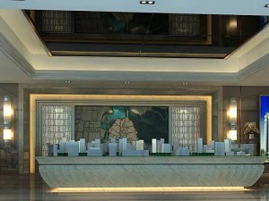 business - commercial - exhibition room - 9407 3D Model