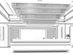 business - commercial - exhibition room - 9407 3D 모델
