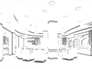 business - commercial - exhibition room - 9410 3D Model