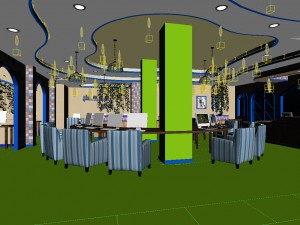 business - commercial - exhibition room - 9410 3Dモデル