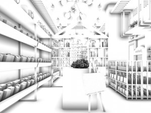 business - shop - exhibition room - 9413 3D 모델
