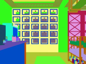 business - shop - exhibition room - 9413 3D 모델