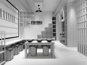 business - shop - exhibition room - 9413 3D 모델