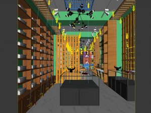 business - shop - exhibition room - 9413 3D 모델