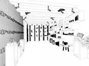 business - shop - exhibition room - 9416 3D 模型