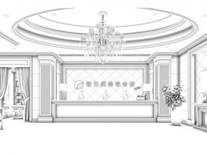 business - commercial - exhibition hall -9419 3D Model