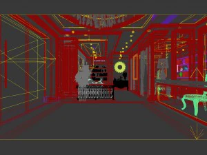 business - commercial - exhibition hall -9419 3D Model