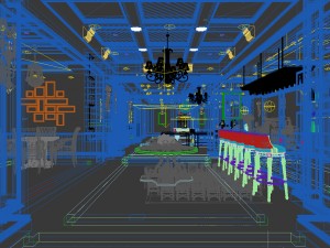 business - commercial - exhibition room - 9422 3D 모델
