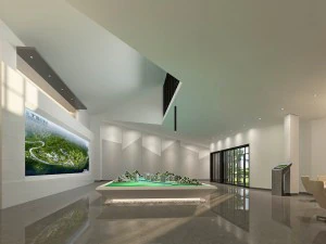 business - commercial - exhibition room - 9425 3D Model