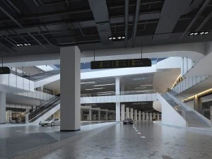 business - commercial - exhibition room - 9428 3D Model