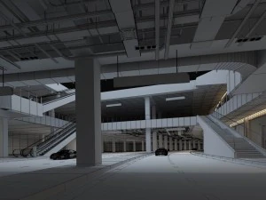 business - commercial - exhibition room - 9428 3D Model