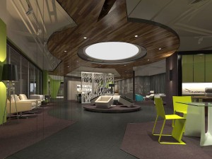 business - commercial - exhibition room - 9523 3D Model
