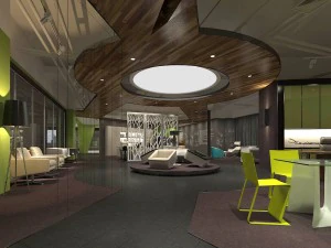 Geschäft - Gewerbe - Ausstellungsraum - 9523 3D Modell