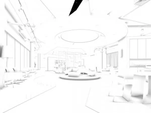 business - commercial - exhibition room - 9523 3D Model