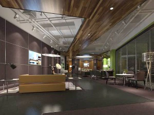 business - commercial - exhibition room - 9523 3D Model