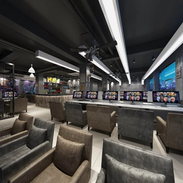 business - internet cafes - internet cafes - 9413 3D Model .c4d .max .obj .3ds .fbx .stl .blend 