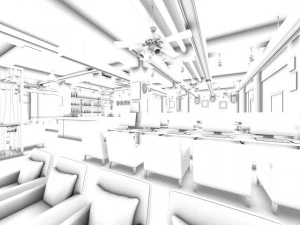 business - internet cafes - internet cafes - 9413 3D Model