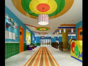 business - kindergarten - children - 9443 3D Model