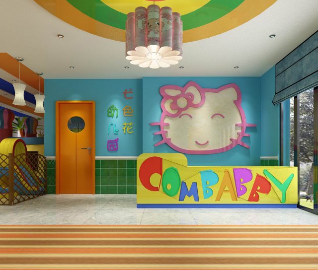 business - kindergarten - children - 9447 3D-Modell .c4d .max .obj .3ds .fbx .stl .blend 